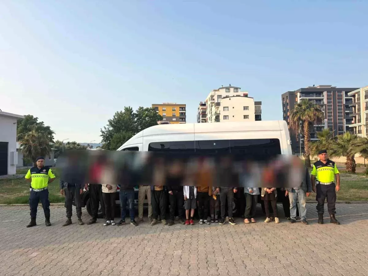 Aydın'da 21 Düzensiz Göçmen Yakalandı