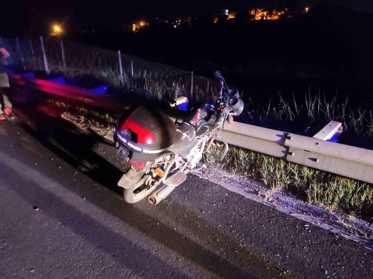 Aydın-Muğla Karayolu'nda Terk Edilmiş Plakasız Motosiklet Bulundu