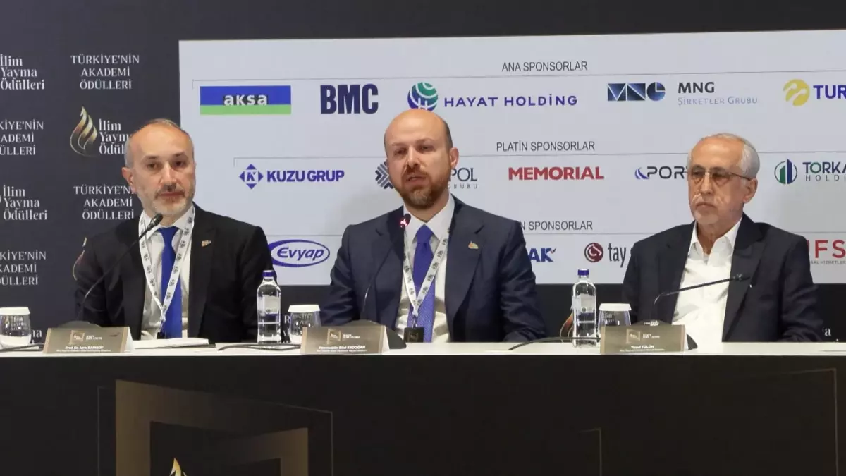 Bilal Erdoğan: İlim Yayma Ödülleri dünyanın sayılı akademik ödüllerinden birisi