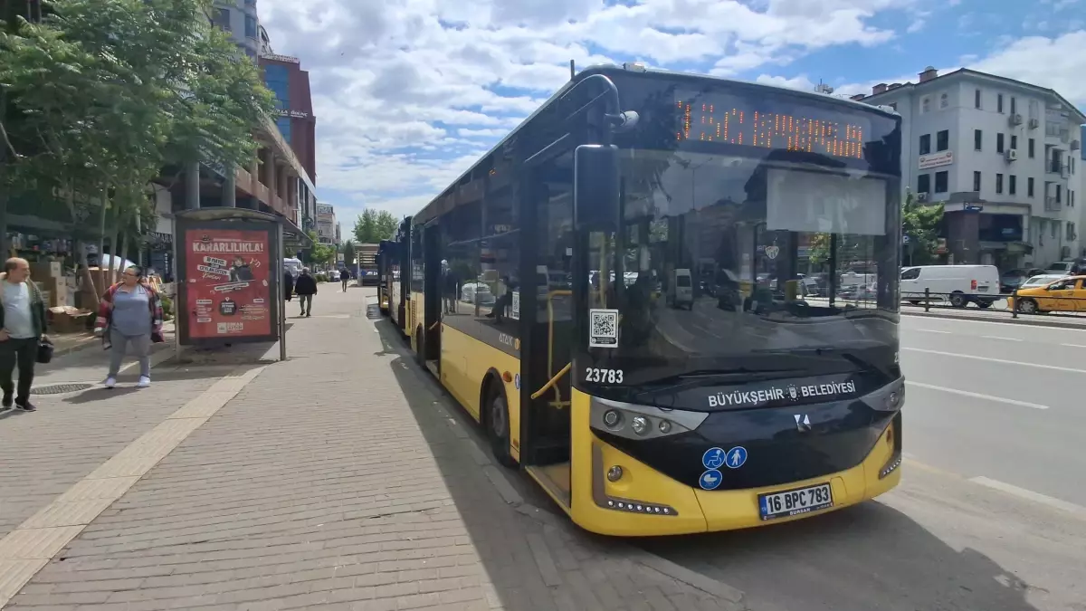 Bursa Büyükşehir Belediyesi BURULAŞ'ın aldığı grev kararı başladı
