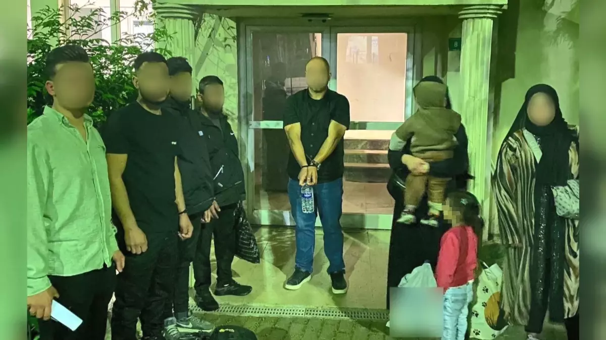 Bursa'da 9 Kaçak Göçmen Yakalandı