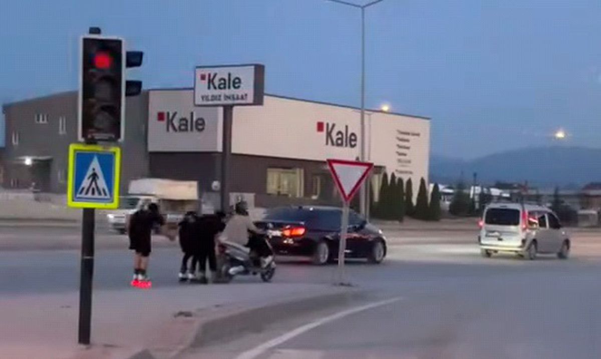 İnegöl'de Patenli Gençlerin Tehlikeli Yolculuğu