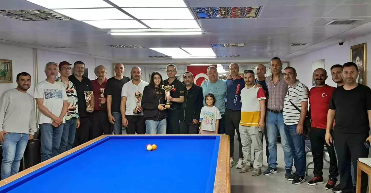 Muğla'da 19 Mayıs Bilardo Turnuvası Coşkusu