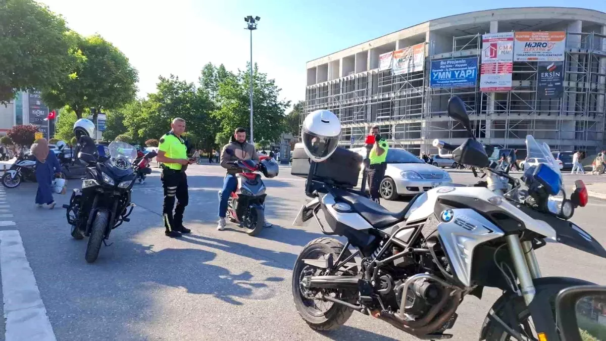 Düzce'de Motosiklet Denetimleri Arttı
