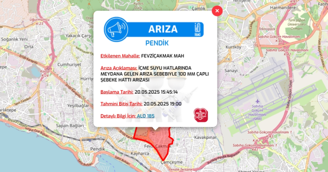 İstanbul PENDİK su kesintisi! 20-21 Mayıs İSKİ Pendik su kesintisi ne zaman bitecek, sular ne zaman gelecek?