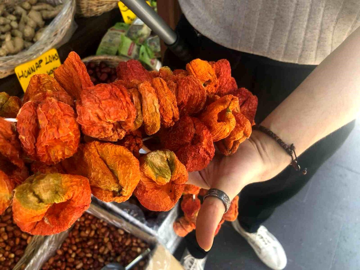 Eskişehir'de Kuru Sebze ve Meyveye Yoğun İlgi