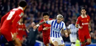 Brighton, şampiyon Liverpool'u devirdi