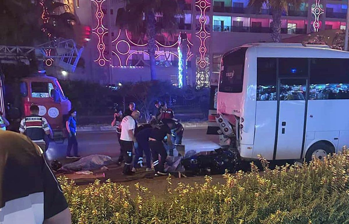 Alanya'da motosiklet kazası: 2 kişi hayatını kaybetti