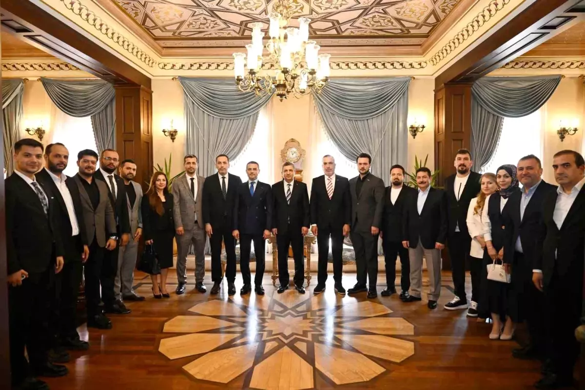 MÜSİAD Antalya, Ekonomik İş Birlikleri İçin Vali Şahin'i Ziyaret Etti