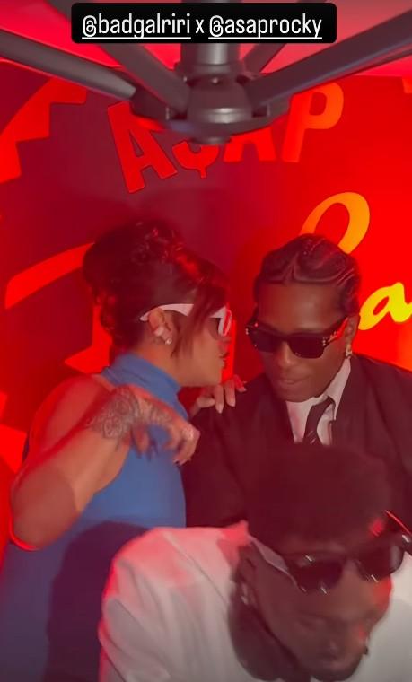 Caught by the camera of Rihanna and her boyfriend Boran Kuzum