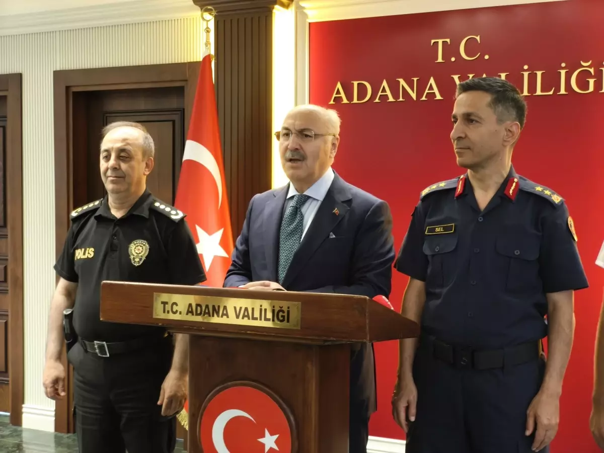 Adana Valisi'nden Cinayet ve İntihar Olayına İlişkin Açıklama