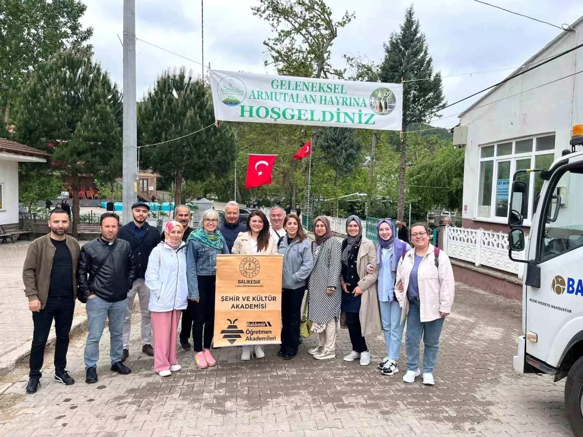 Şehir ve Kültür Akademisi 7. Hafta Faaliyeti Armutalan Köyü'nde Gerçekleşti