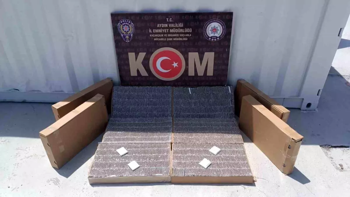 Aydın'da Ruhsatsız İşyeri Operasyonu: 58 Kilogram Kıyılmış Tütün Ele Geçirildi