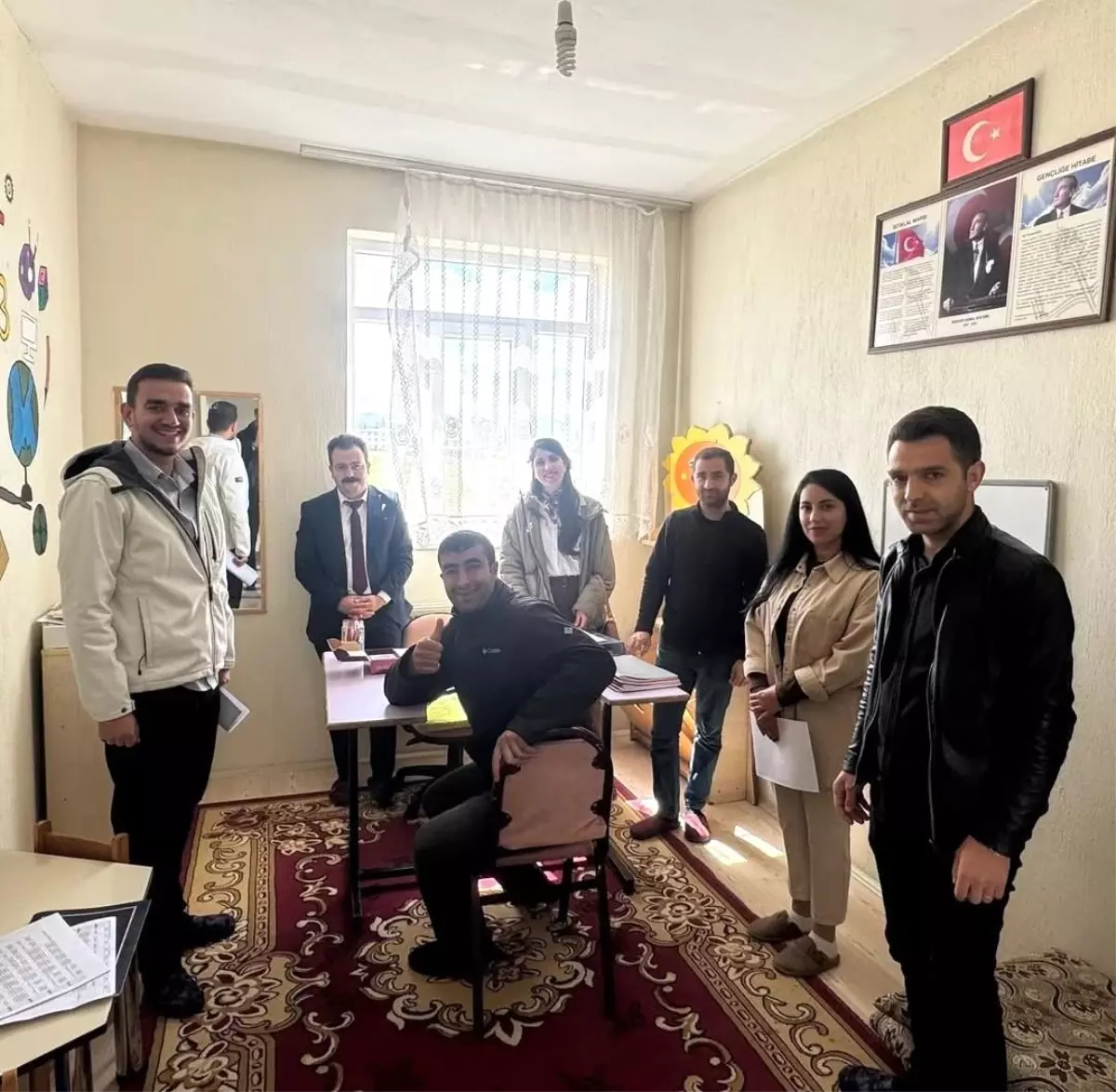 Ağrı Diyadin'de Özel Eğitim ve Rehabilitasyon Merkezlerine Denetim