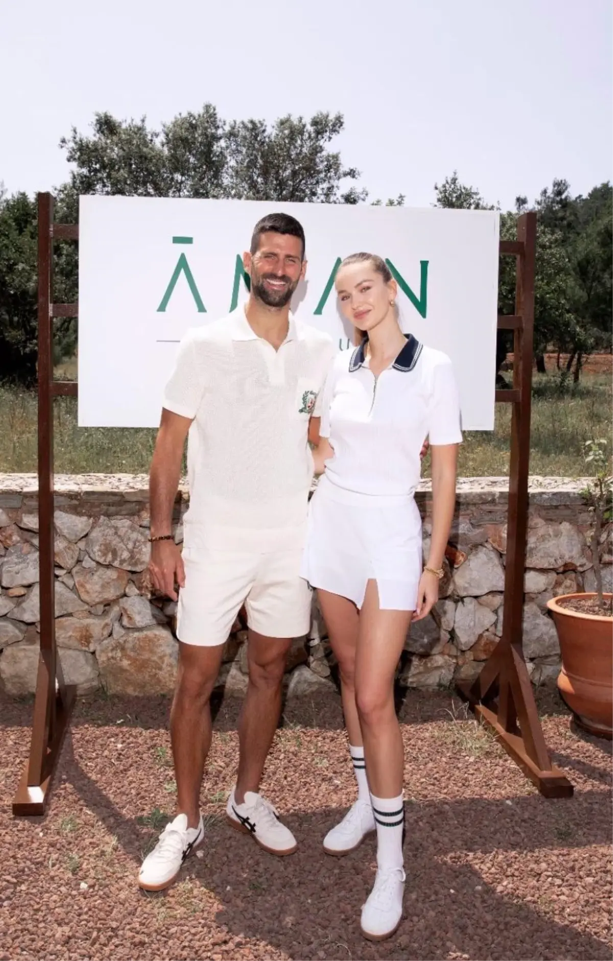 Djokovic ve Redmayne Bodrum'da Buluştu