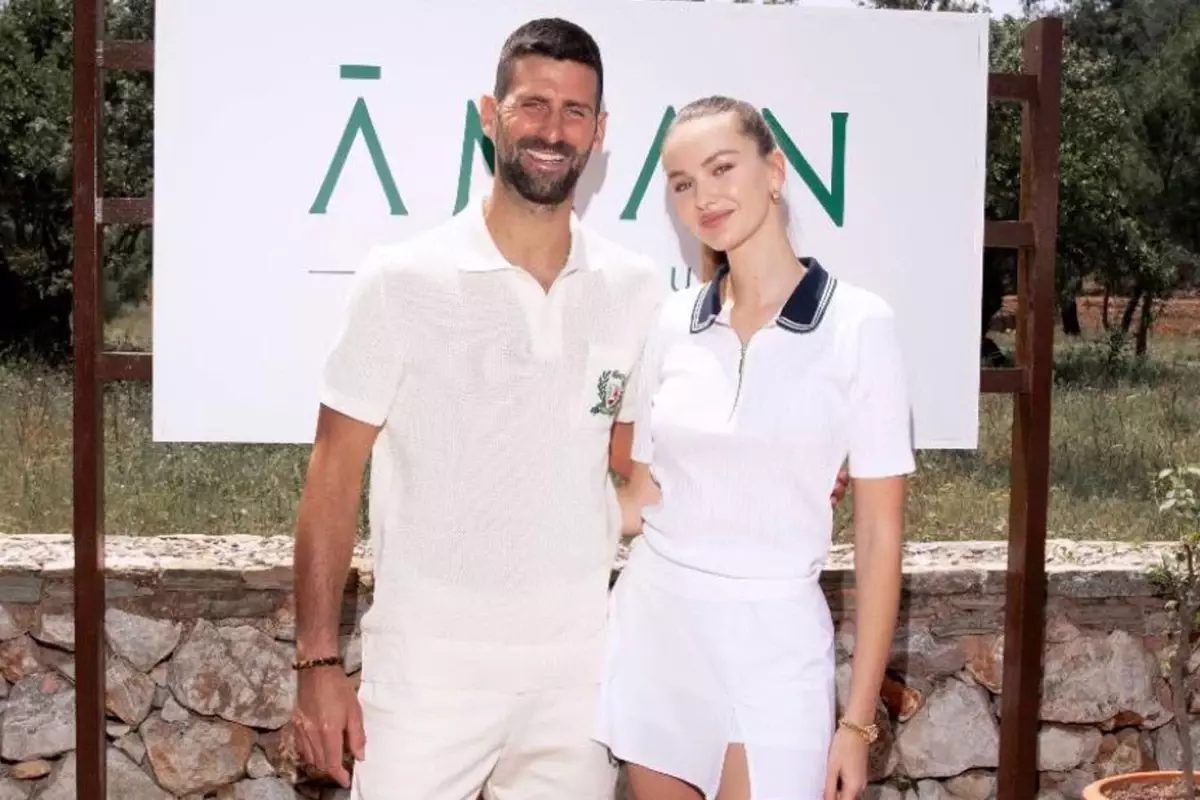 Dünyaca ünlü tenisçi Novak Djokovic, Hollywood yıldızı Redmane ile Bodrum'da
