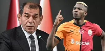Dursun Özbek Osimhen'e gelen çılgın teklifi açıkladı