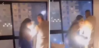 Fırtınalı havada video çeken kadının telefonuna yıldırım isabet etti