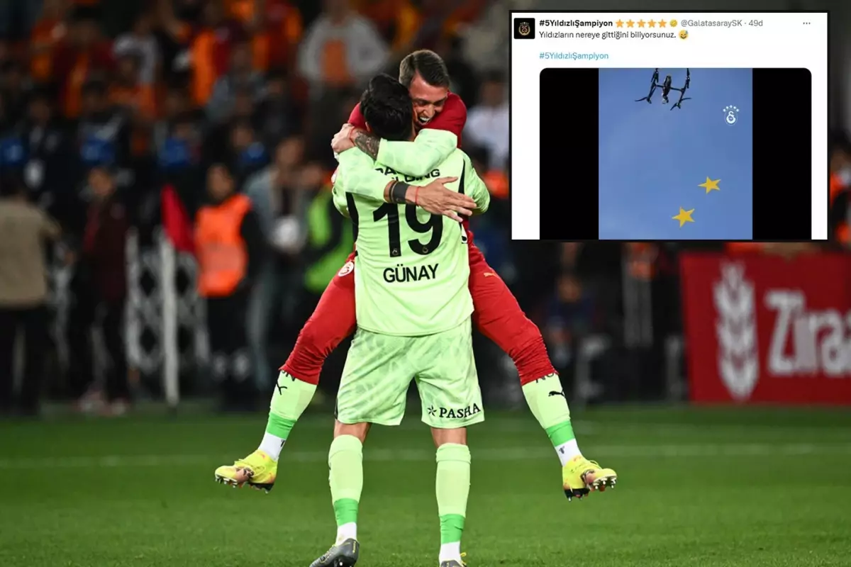 Galatasaray'dan Fenerbahçe'ye yıldız göndermesi