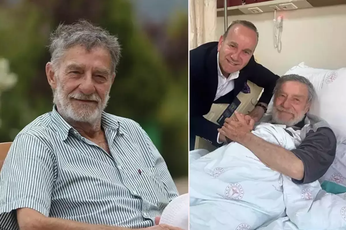 Hastanede tedavi gören emektar oyuncu Ahmet Mekin'den yeni haber