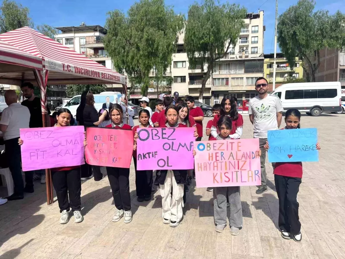 İncirliova'da Avrupa Obezite Günü Etkinliği Düzenlendi