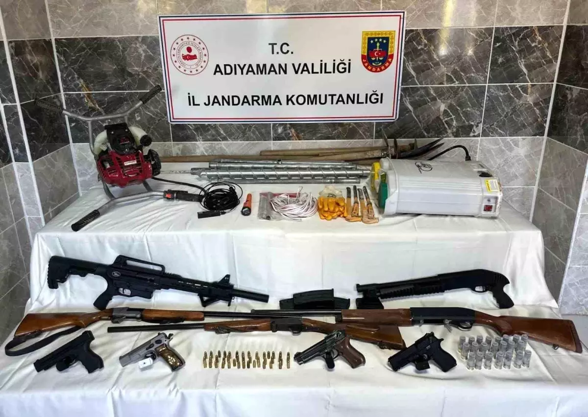 Adıyaman'da Kaçak Kazı Yapan 6 Kişi Yakalandı