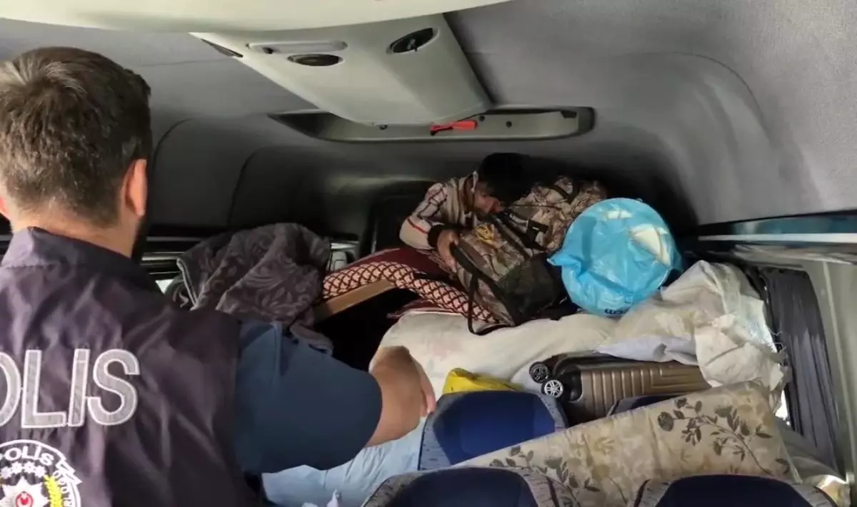 Kastamonu'da Düzensiz Göçmen Yakalandı