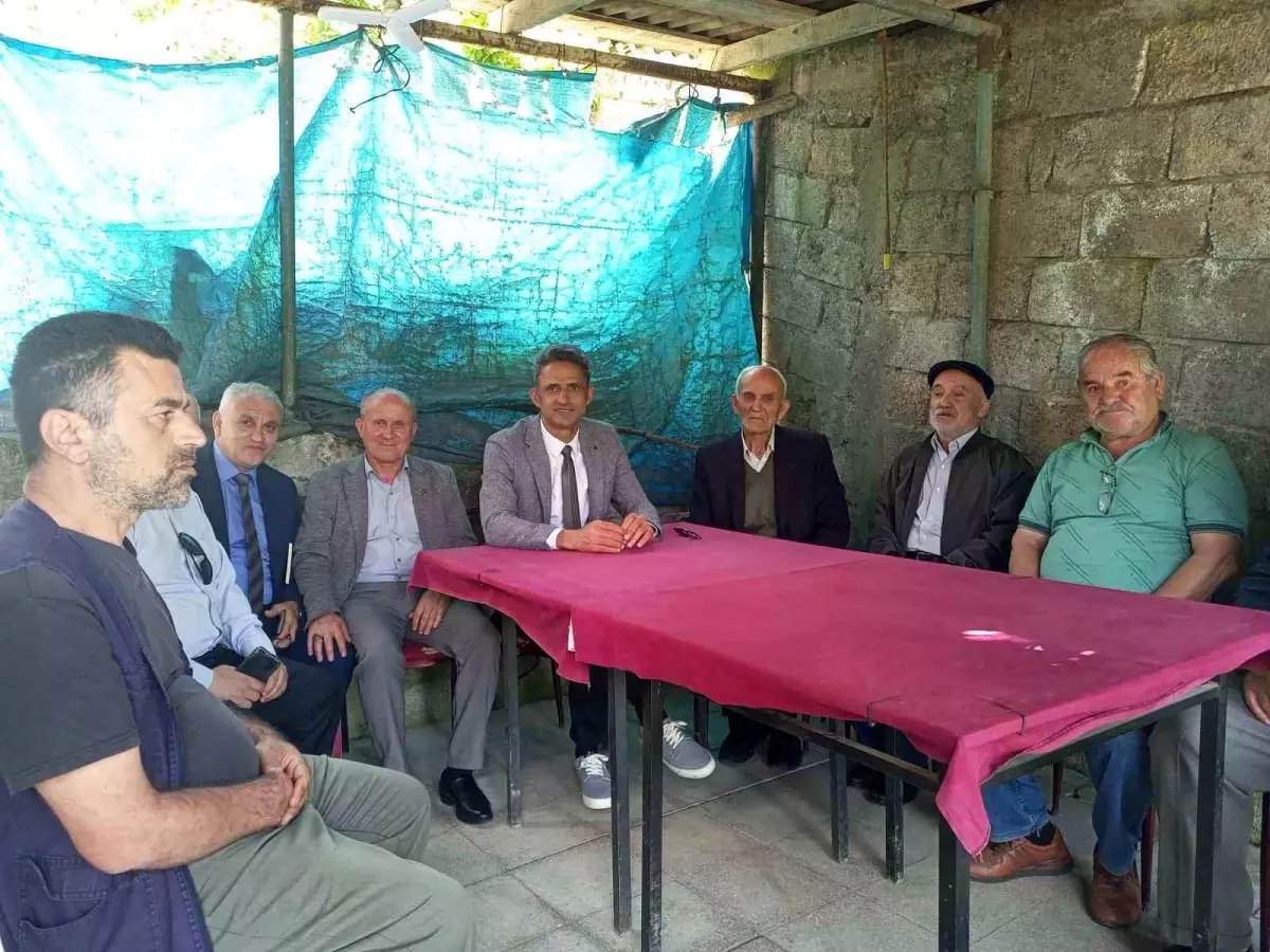 Kaymakam Kaya, Çaycuma Köylerini Ziyaret Etti