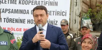 Kütahya'da Kadın Kooperatifine Gelir Getirici Fidan Dağıtımı Yapıldı