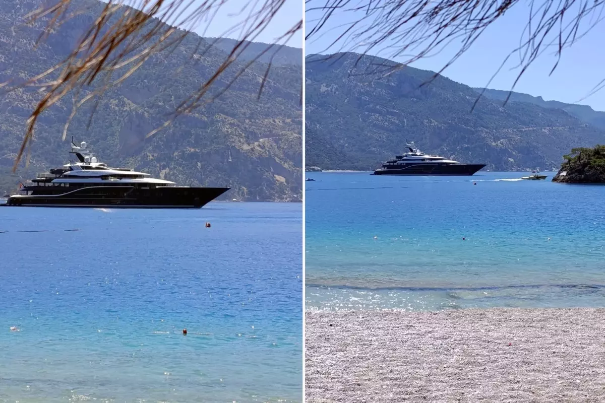 Suudi prense ait yat Ölüdeniz'de! Haftalık kirası dudak uçuklattı