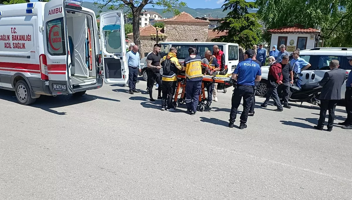 Tokat'ta Motosiklet Kazası: Bir Kişi Ağır Yaralandı