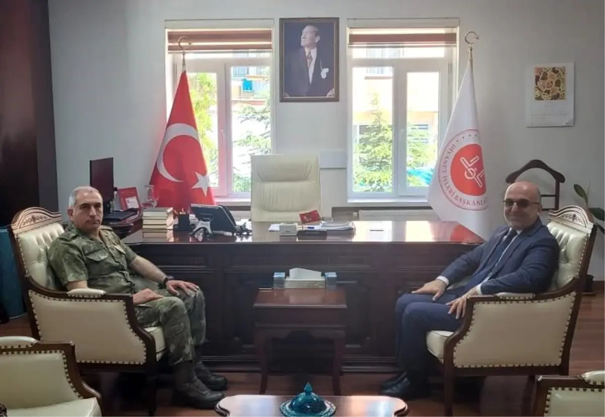 Tuğgeneral Dağlı'dan Müftü İmamoğlu'na Ziyaret