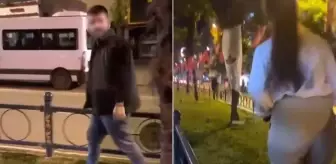Türk bayrağını yakmaya çalışan şüpheli yakalandı! Bakın üstünden ne kimliği çıktı