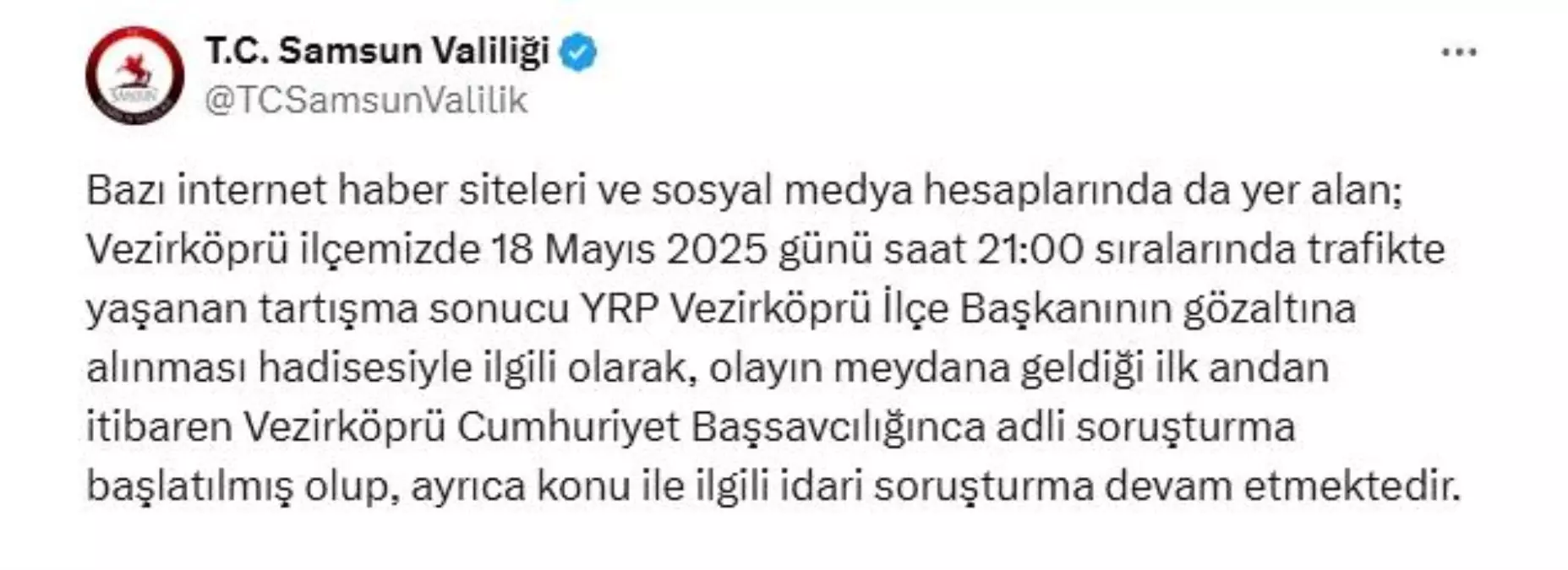YRP İlçe Başkanı Fatih Koç Gözaltına Alındı