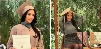 6 yılda hukuk eğitimi tamamlayan Kim Kardashian, dalga konusu oldu
