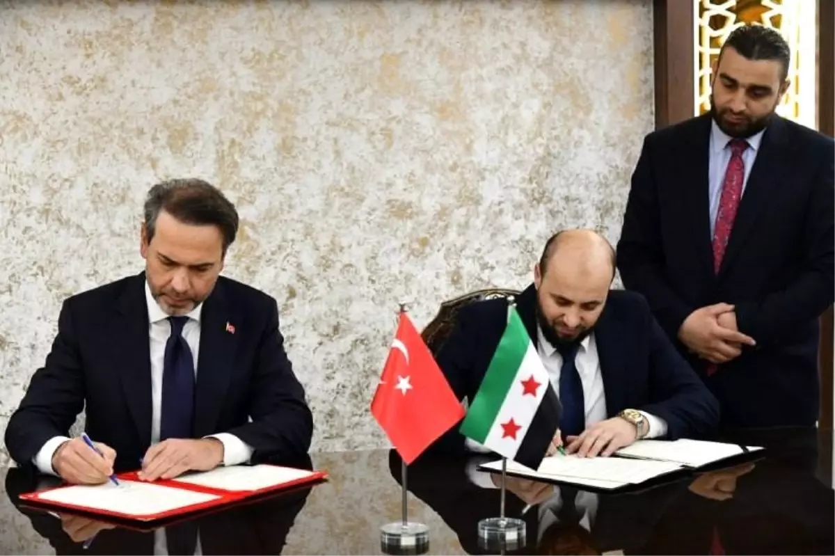 Türkiye ve Suriye Arasında Enerji Alanında İş Birliği Mutabakatı