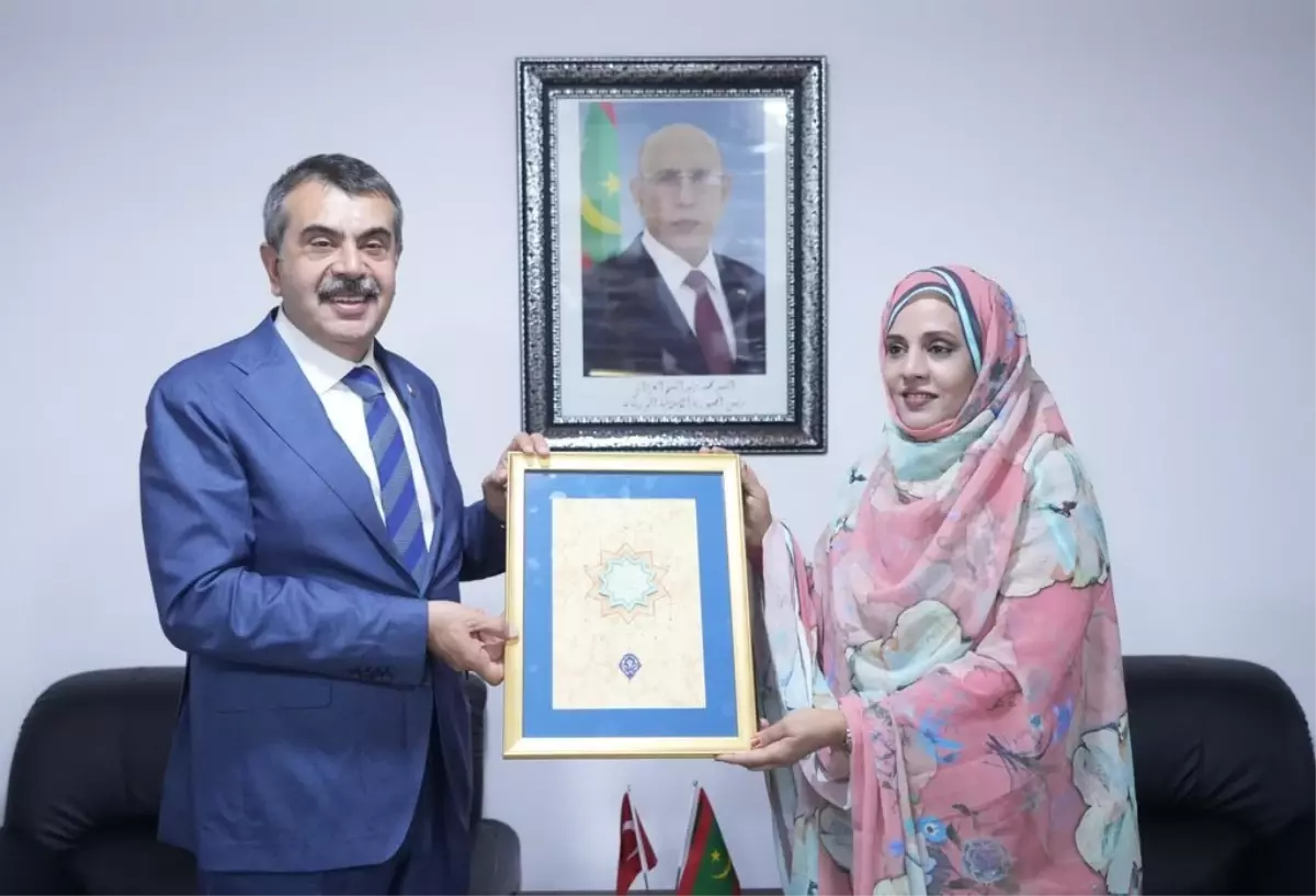 Milli Eğitim Bakanı Tekin, Moritanya Meslektaşı ile Görüştü