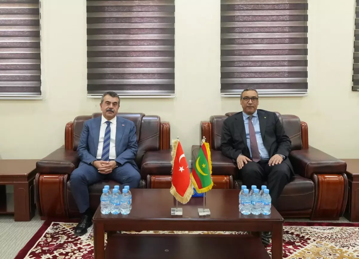 Bakan Tekin, Moritanya ile Eğitim İş Birliklerini Görüştü