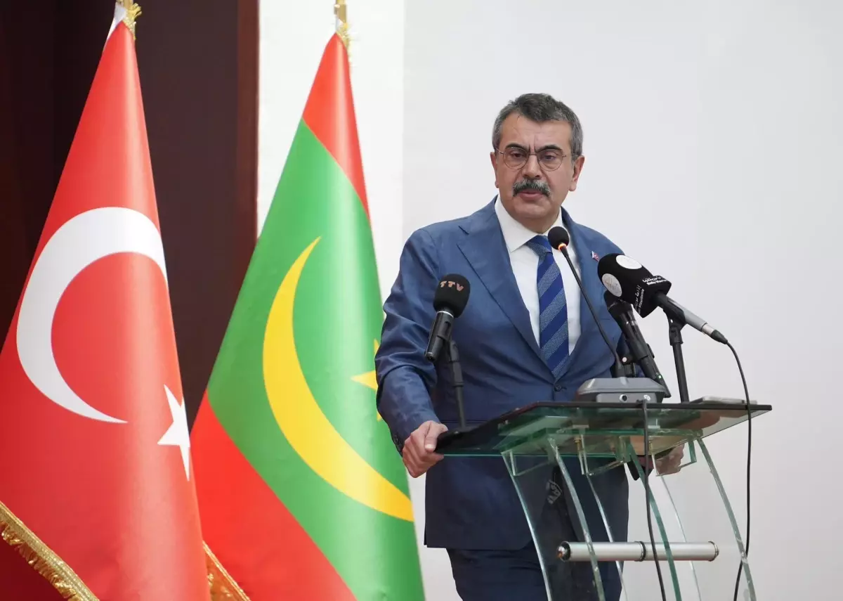 Milli Eğitim Bakanı Yusuf Tekin Moritanya'da Ekonomik İşbirliği Toplantısına Katıldı