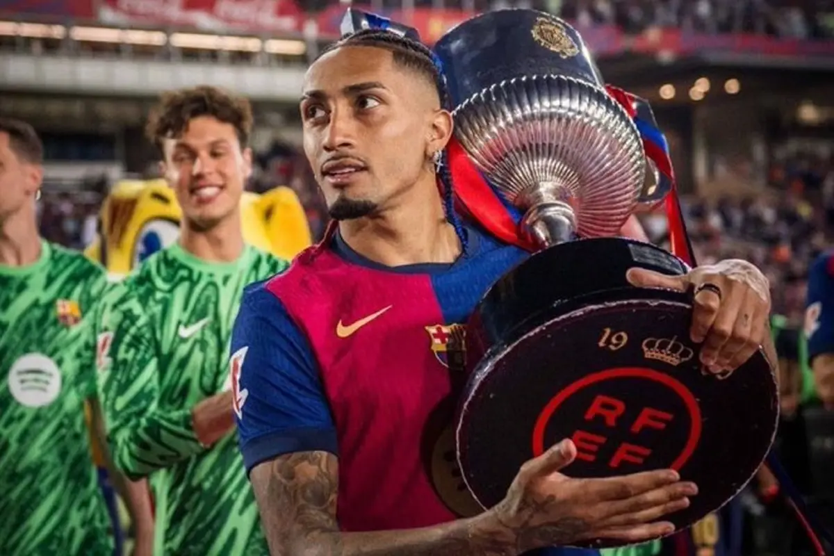 Barcelona, Raphinha ile 2028'e dek 'devam' dedi