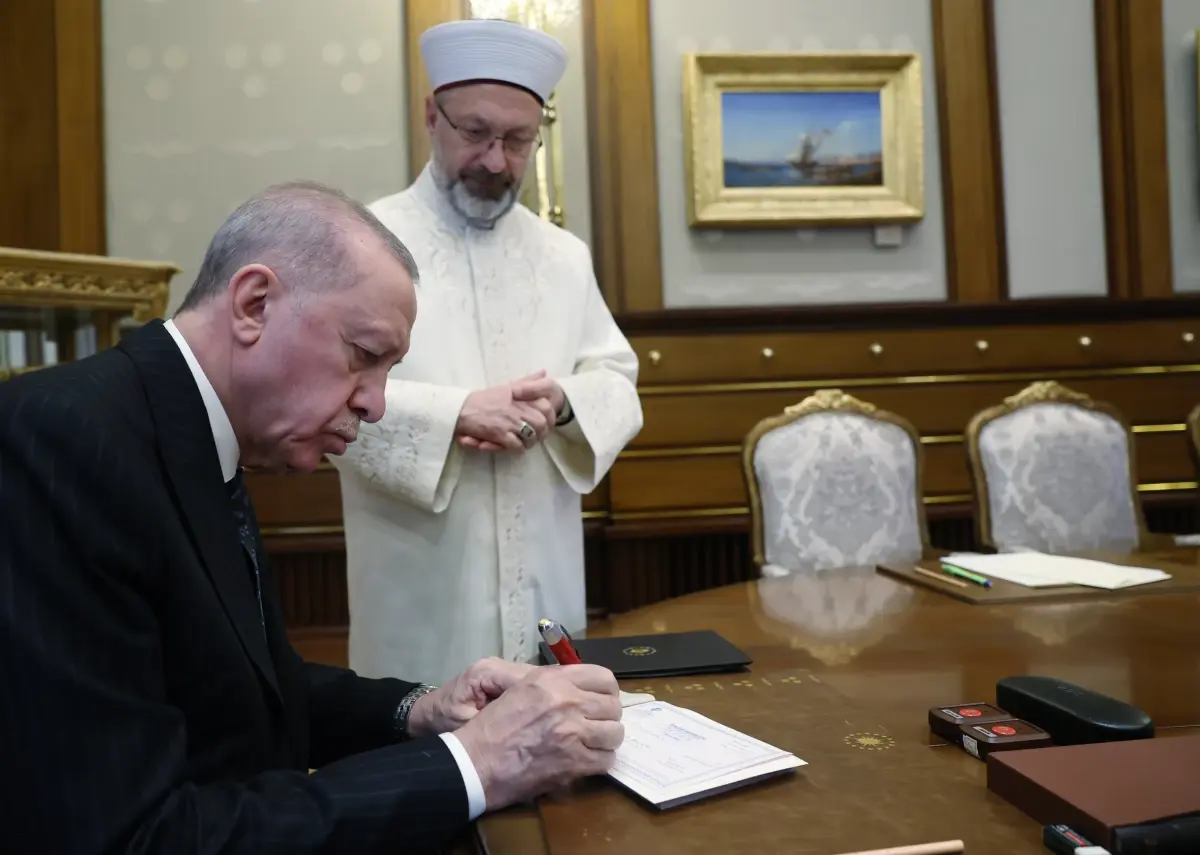 Cumhurbaşkanı Erdoğan, TDV'ye kurban bağışında bulundu