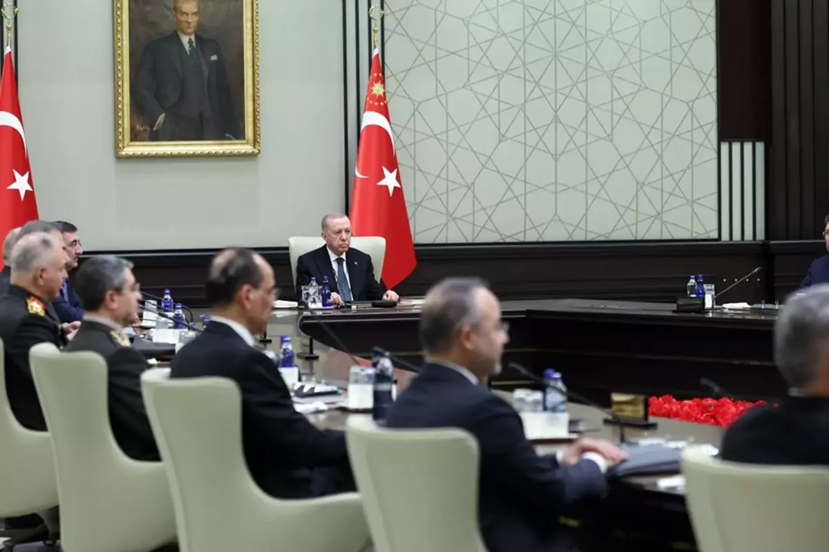 Fesih kararı sonrası ilk MGK: PKK'nın tasfiye süreci hassasiyetle takip edilecek