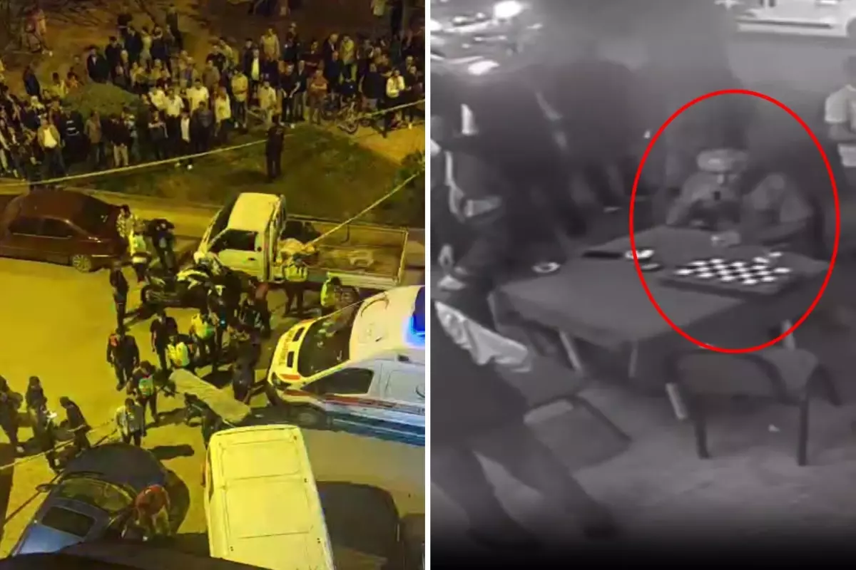 Kahvehanede husumetlisine kurşun yağdırdı! Bir kişi cinayete sırtını dönüp çay içti