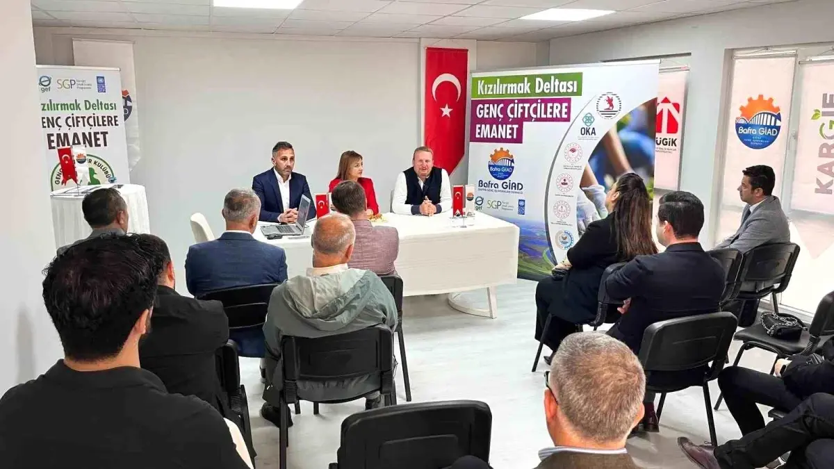 Kızılırmak Deltası Genç Çiftçilere Emanet Projesi Başladı