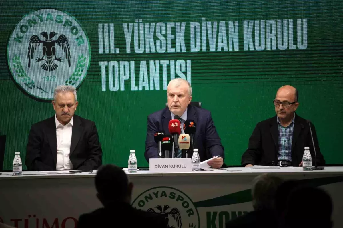 Konyaspor'da Yüksek Divan Kurulu Toplantısı Gerçekleştirildi