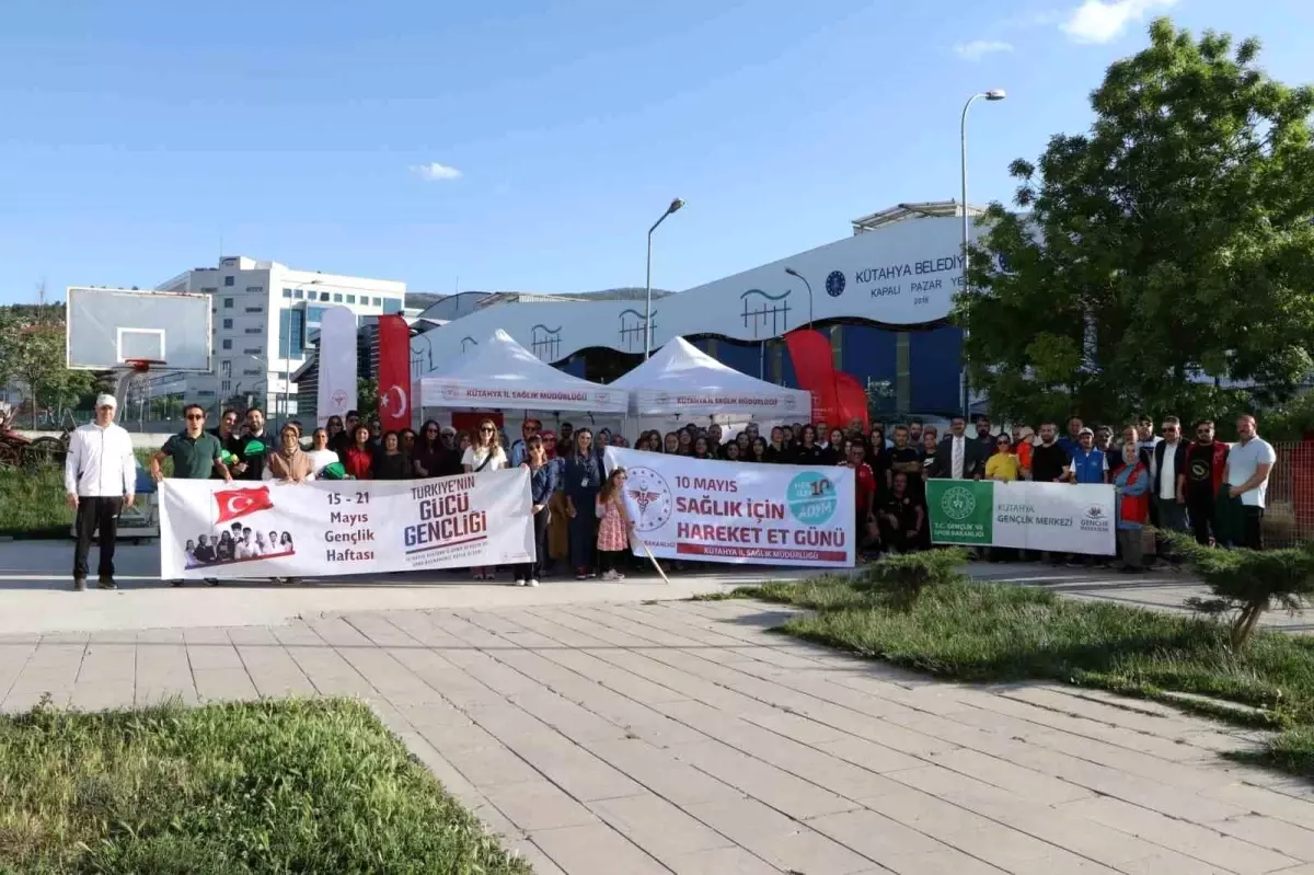 Kütahya'da Gençlik Haftası Etkinlikleri Sağlık Temalı Aktivitelerle Dolu Geçti