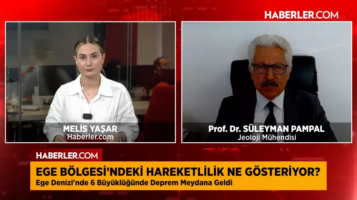 Prof. Dr. Süleyman Pampal: Ege'deki depremler ve volkanizma birbiriyle ilişkili