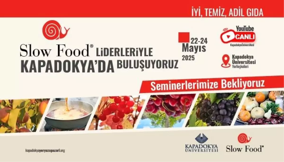 Kapadokya'da Gastronomi Festivali ve Yeryüzü Pazarı Açılıyor
