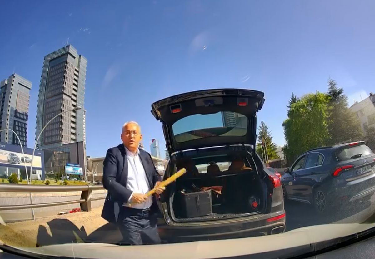 Ankara'da Trafik Tartışması Beyzbol Sopasıyla Sonuçlandı