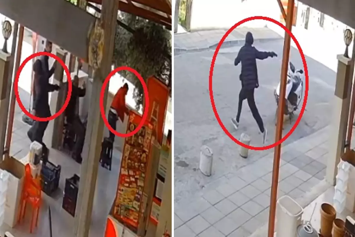 Yüzünü kapüşonla gizleyip husumetlisine kurşun yağdırdı